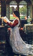 John William Waterhouse The Missal oil painting reproduction